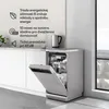 Klarstein Verosteel umývačka riadu 45 cm voľne stojaca - 10 Náhľad obrázku produktu 3