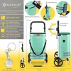 KESSER® Einkaufstrolley klappbar mit 56L Kapazität und Produktbild-Vorschau 7