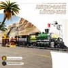 Zestaw klocków konstrukcyjnych "Retro Lokomotywa Parowa" – Podgląd zdjęcia produktu 3
