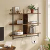 Bestier105,5cm Industrie-Regal Wandmontiertes 3-stufiges Produktbild-Vorschau 2