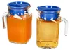2x KORA dzbanek do lodówki z pokrywką niebieski 0,5 litra Podgląd zdjęcia produktu 1