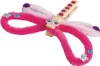 A craft project resembling scissors, made from pipe cleaners and a clothespin. Produktbild-Vorschau