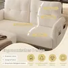 okwish Moderní Dvoumístné Relaxační křeslo s ergonomickým Náhled obrázku produktu 5