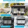 Bâche transparente avec œillets, imperméable pour Voir les images du produit 3