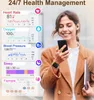 Damen Smartwatch mit Telefonfunktion 1,85 Zoll Touchscreen Produktbild-Vorschau 3