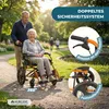Rolstoel, opvouwbaar. Twee remsystemen. Zitbreedte 41 cm. Productafbeelding-voorbeeld 13