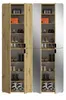 Garderobe und Kleiderschrank mit Spiegel "Line-Up" Eiche Produktbild-Vorschau 9
