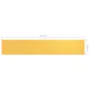 vidaXL Pare-vue balcon jaune 90x500 cm Tissu Oxford Voir les images du produit 4