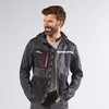 U-Power Kapuzen-Sweatshirtjacke Galaxy, Farbe:asphalt grey, Produktbild-Vorschau 2