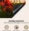 KitchenYeah© Herdabdeckplatte Mohnblumen - Wolken - Blumen Produktbild-Vorschau 4