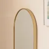 Ovaler Spiegel 100x50cm goldener Rahmen Produktbild-Vorschau 4
