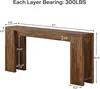 A diagram showing the dimensions of a console table. Náhľad obrázku produktu