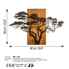 Wallity, Acacia Tree - 387-A, Wanddeko, Mehrfarbig, Metall, Produktbild-Vorschau 8