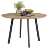 Table à manger Vicco Halvar Noir 120x120cm, Model 58601 Voir les images du produit 5