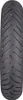 A close-up, top-down view of a motorcycle tire tread. Produktbild-Vorschau