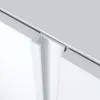 Mobili TV effetto legno Bianco Rovere 315x35x50cm camino Anteprima dell’immagine prodotto 5