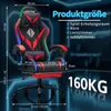 Herná stolička Hoffree, ergonomická, s masážnou funkciou (2 Náhľad obrázku produktu 10