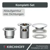 KIRCHHOFF universele wastafelafvoer, pop-up wastafelstop, Productafbeelding-voorbeeld 10