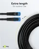 Cavo patch CAT 6A per esterni, U/UTP, nero, 75 m - Anteprima dell’immagine prodotto 4