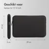 Accezz Laptophoes 15-16 inch - Laptopsleeve - Zwart Productafbeelding-voorbeeld 5