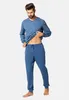 Ladeheid Herren Schlafanzug Zweiteiler Langarm Pyjama lang Produktbild-Vorschau 4