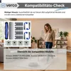 VERCO Ersatzteile für Ecovacs Deebot X9 Pro Omni 14tlg Produktbild-Vorschau 2