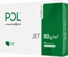 A product shot of a ream of POL International Paper JET 80g/m² A4 paper. Podgląd zdjęcia produktu