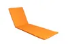 An orange chaise lounge cushion on a white background. Anteprima dell’immagine prodotto