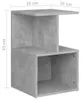 vidaXL Nočné stolíky 2 ks. Betónová sivá 35x35x55 cm Náhľad obrázku produktu 7