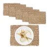 Set di 6 tovagliette Relaxdays, design intrecciato, Anteprima dell’immagine prodotto 1