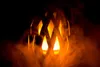 Deko Lampe Feuer Fackel Garten Leuchte 10 x 24 cm Akku Produktbild-Vorschau 3