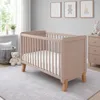 Baby-Delux Babybett Kinderbett 60x120 Lou Kaschmir-Beige Produktbild-Vorschau 1