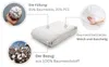 Woodek Luxury Bedding Baumwoll-Bettdecke – Natürlicher Produktbild-Vorschau 3