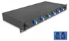 Delock 19 Zoll LWL Spleißbox 6 x LC Duplex OS2 1HE Produktbild-Vorschau 3