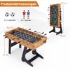COSTWAY Tischkicker klappbar für 2-4 Spieler, 120 cm Produktbild-Vorschau 3