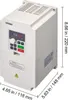 Inverter VEVOR VFD 5 HP 4 kW 18 A 1/3 AC 220 V in ingresso Anteprima dell’immagine prodotto 8