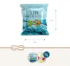 Fruchtgummi Tütchen Regenbogenfisch türkis – Gastgeschenk Produktbild-Vorschau 2