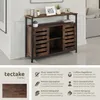 tectake® Sideboard Warrington mit höhenverstellbaren Produktbild-Vorschau 2