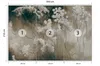 Muralo Vlies Fototapete ABSTRAKTION Blumen Pflanzen Für Produktbild-Vorschau 2