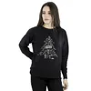 Marvel - Sweatshirt für Damen BI26096 (S) (Schwarz) Produktbild-Vorschau 2