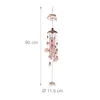 Relaxdays Windspiel, Glocken & Elefanten, Metall Produktbild-Vorschau 4