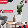 KOTARBAU® Kvetináč 195x195x375mm štvorcový s vnútorným Náhľad obrázku produktu 2