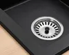 [Granitspüle 76x44 Schwarz]Hochwertig beidseitig Montierbar Produktbild-Vorschau 8