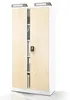 Armoire de bureau Armoire en acier blanc-bois 185x90x40 Voir les images du produit 9