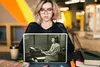 MuchoWow® Laptop Aufkleber Sticker Cover Schreibmaschine - Produktbild-Vorschau 5