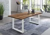 Baumkantentisch 140x80 cm Mephisto, Akazienholz massiv + Produktbild-Vorschau 3