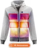 Beheizbarer Damen Hoodie Grau - Dual Heating Gr. S Produktbild-Vorschau 3