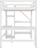 okwish Hochbett 140x200 Kinderbett mit L-förmiger Produktbild-Vorschau 8