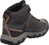 A side view of a single hiking boot. Produktbild-Vorschau