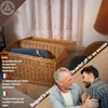 Creative Cooper : panier à linge et de rangement en osier Voir les images du produit 6